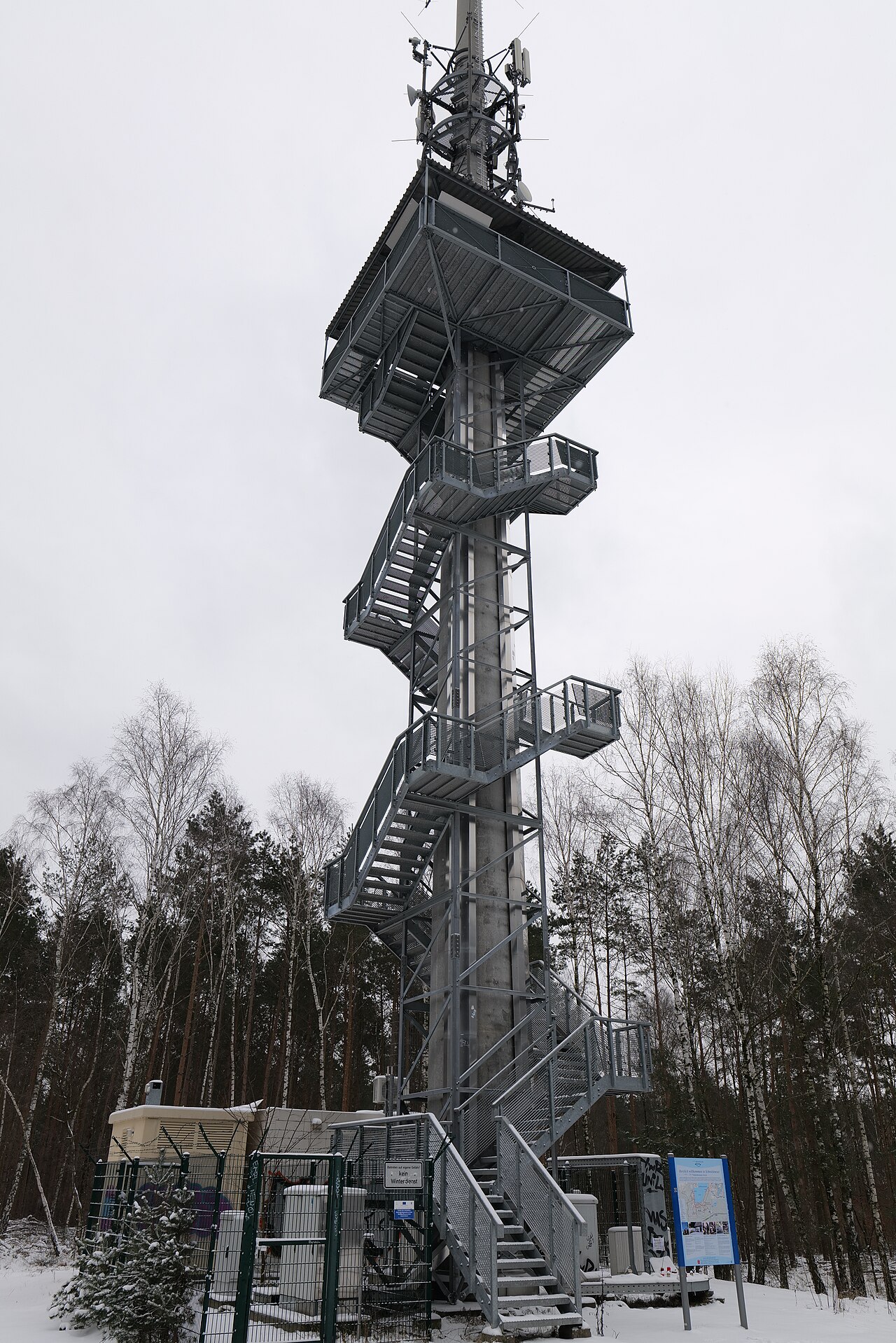 Aussichtsturm Wietkiekenberg