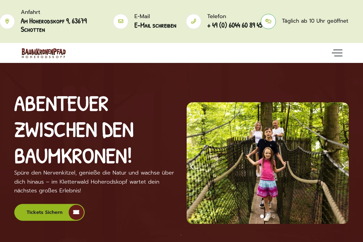 Baumkronenpfad Hoherodskopf