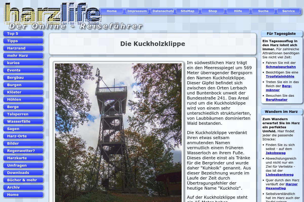 Kuckholzklippe HWN 139
